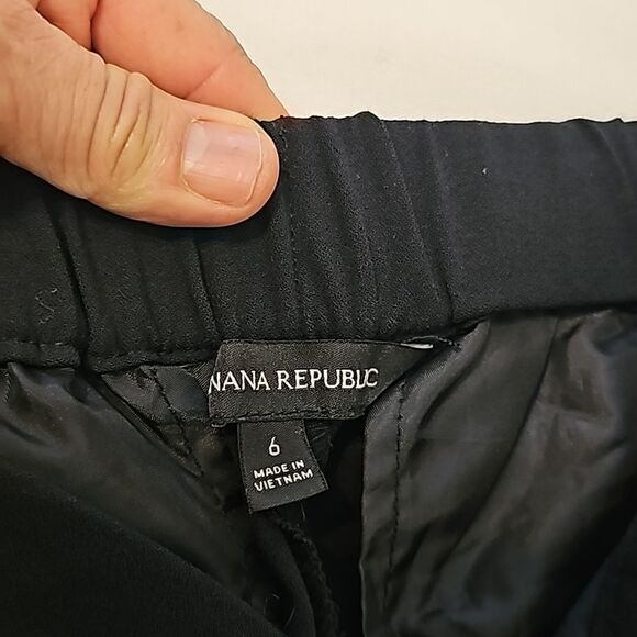 Banana republic elastic waist pants size 6 - Picture 10 of 12